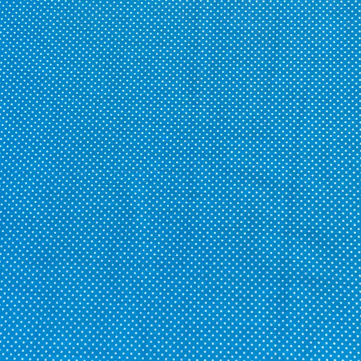 3 Metres Dressmaking Poly-Cotton - 45" wide (Sky Polka)