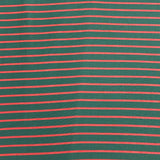 3 Metre Luxurious Soft Viscose Jersey - 60"-  (Green & Red)