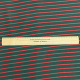 3 Metre Luxurious Soft Viscose Jersey - 60"-  (Green & Red)