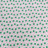 3 Metres Luxury 100% Cotton - 36" Wide - (Green Floral)