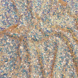 3 Metres - Luxurious Stretch Sequins  - 55" Wide - (High Street 39)