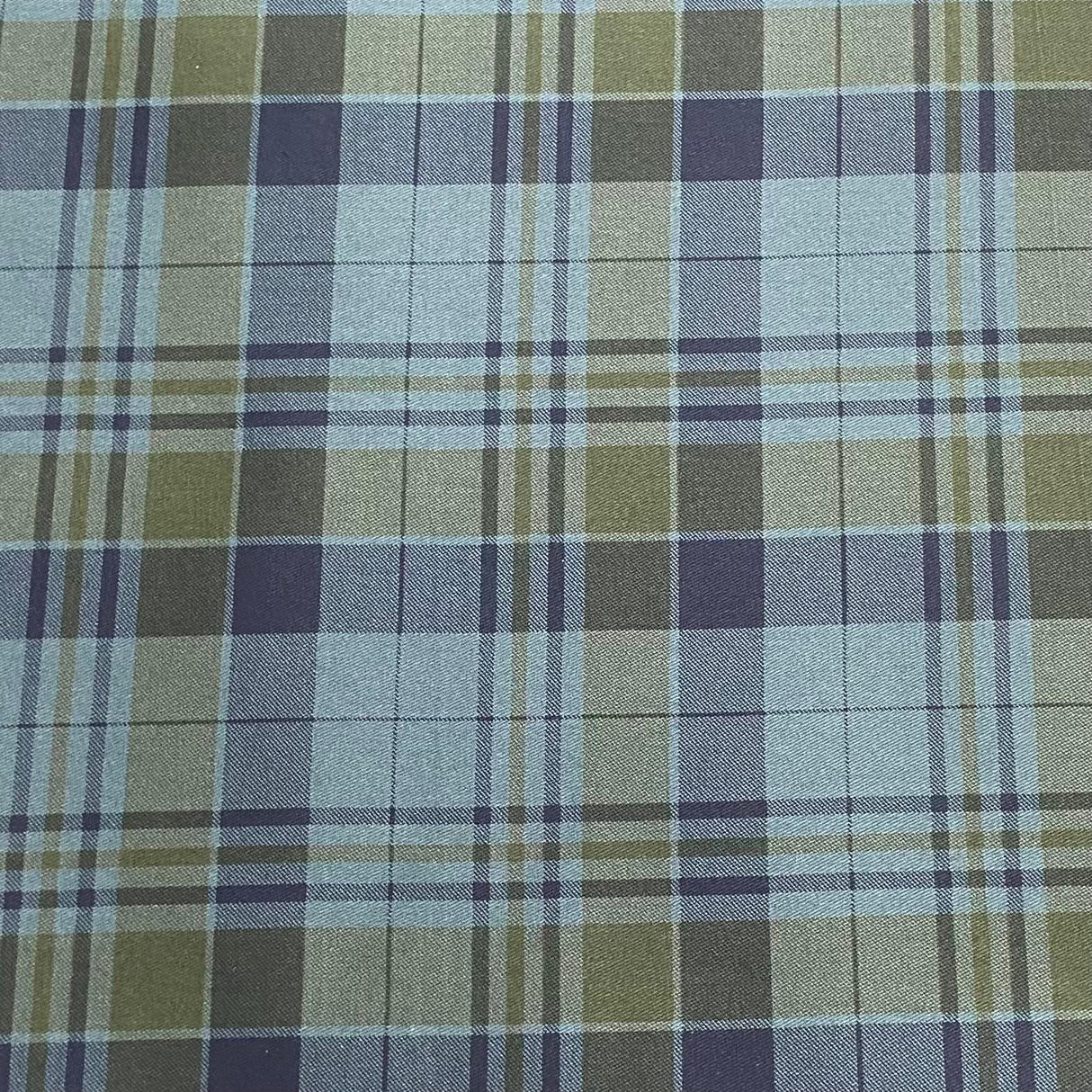 3 Metre Premium Cotton Drill 55" Wide (Tartan 2)