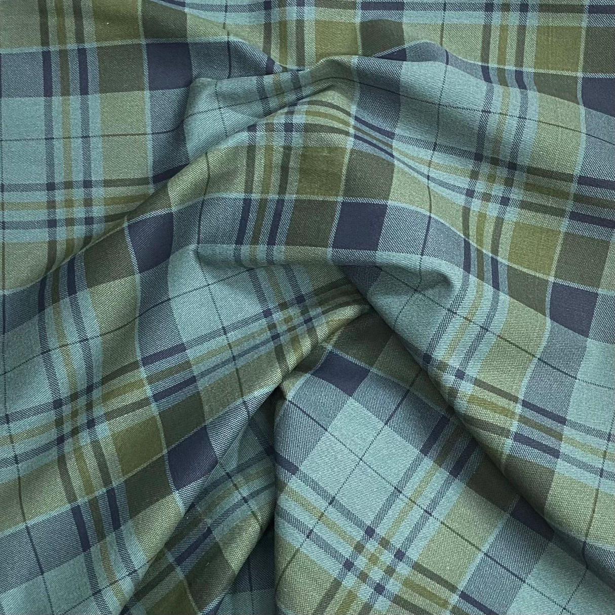 3 Metre Premium Cotton Drill 55" Wide (Tartan 2)