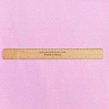 3 Metres Dressmaking Poly-Cotton - 45" wide (Pink Polka)