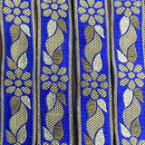 Per Metre, Metallic Trimming, 25mm Wide (Royal & Gold)