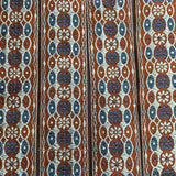 Per Metre, Metallic Trimming, 45mm Wide (Brown & Light Gold)