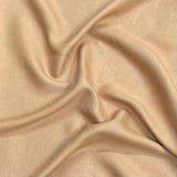 3 Metres Dress Making Plain Viscose Fabric - 55" Wide - (Brown)