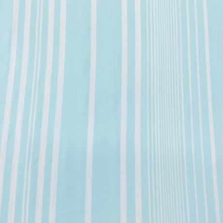 3 Metre Luxurious Soft Viscose Jersey - 60"-  (Mint & White)