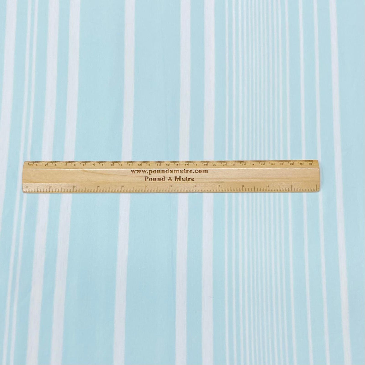 3 Metre Luxurious Soft Viscose Jersey - 60"-  (Mint & White)