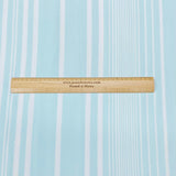 3 Metre Luxurious Soft Viscose Jersey - 60"-  (Mint & White)