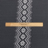 3 Metre Luxurious Soft Viscose Jersey - 60"-  (Black)