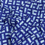 3 Metre Luxurious Soft Viscose Jersey - 60"-  (Squares)
