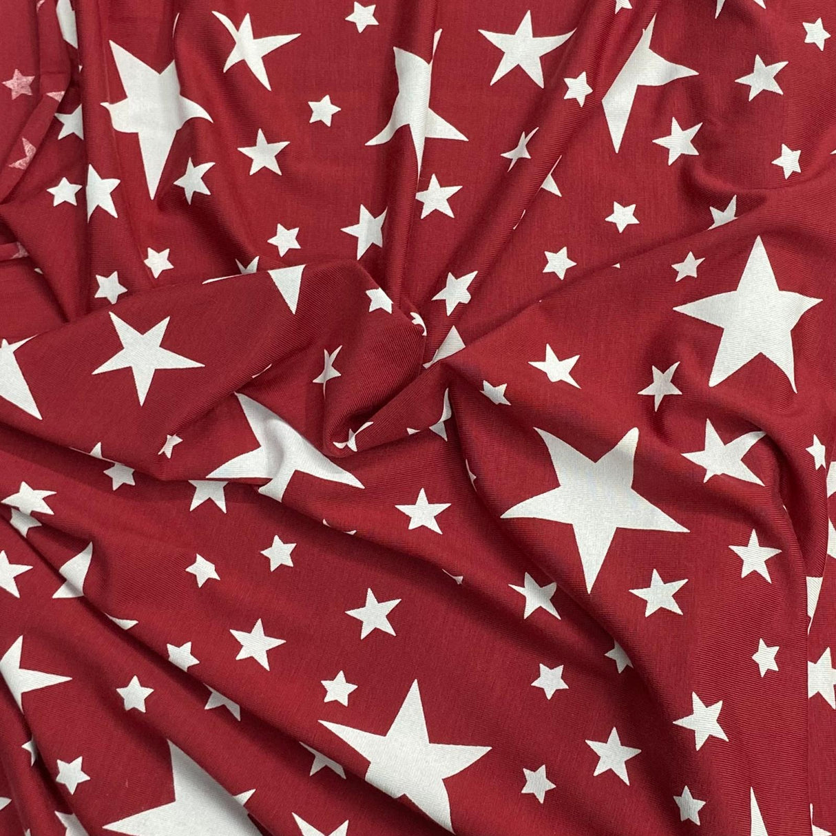 3 Metre Luxurious Soft Viscose Jersey - 60"-  (Stars)