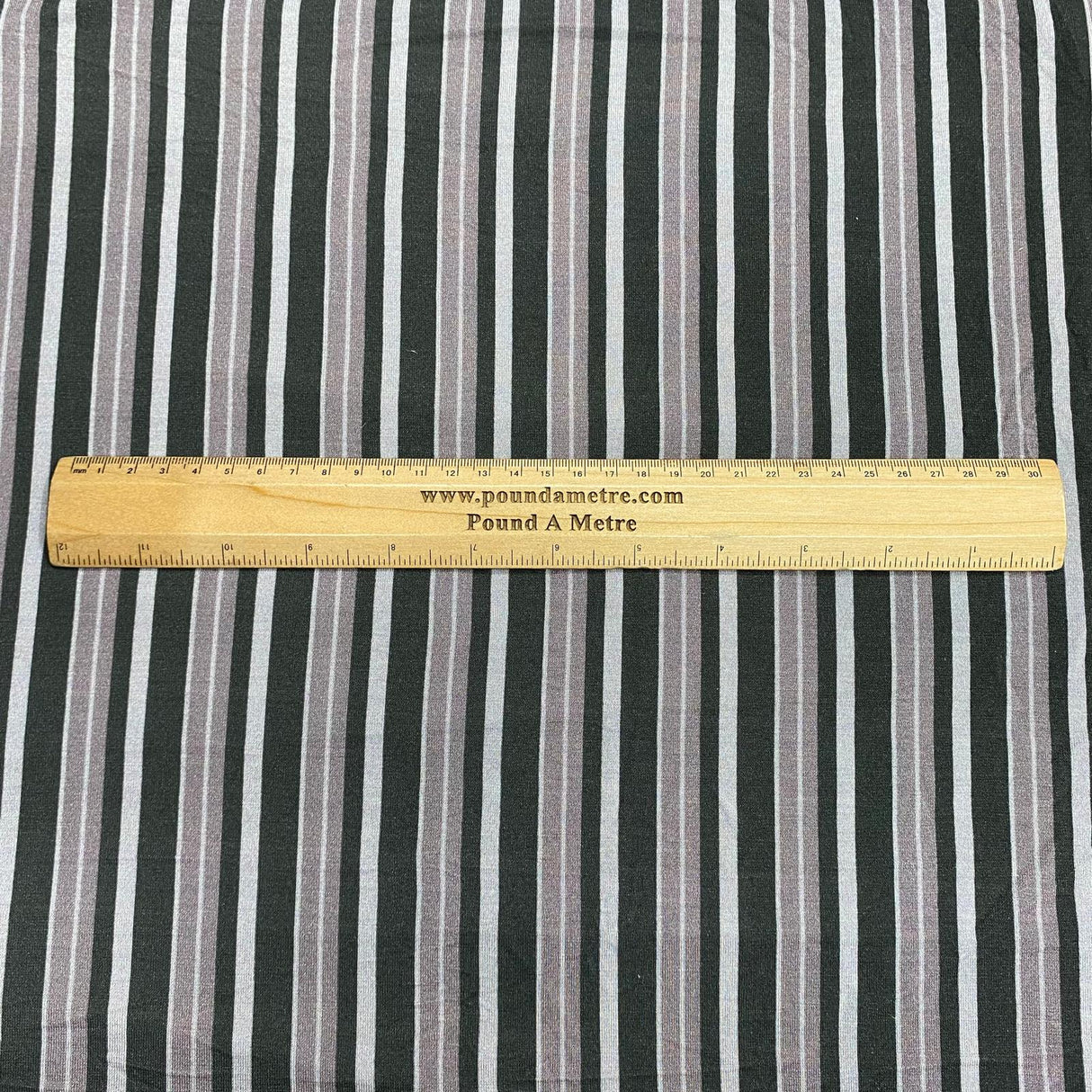 3 Metre Luxurious Soft Viscose Jersey - 60"-  (Stripes)