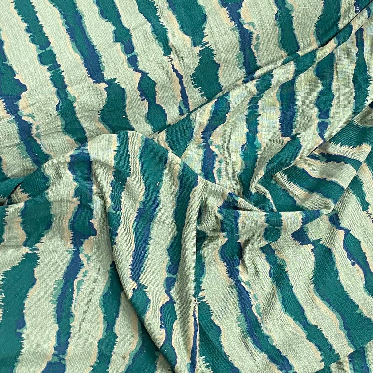 3 Metre Luxurious Soft Viscose Jersey - 60"-  (Tree)