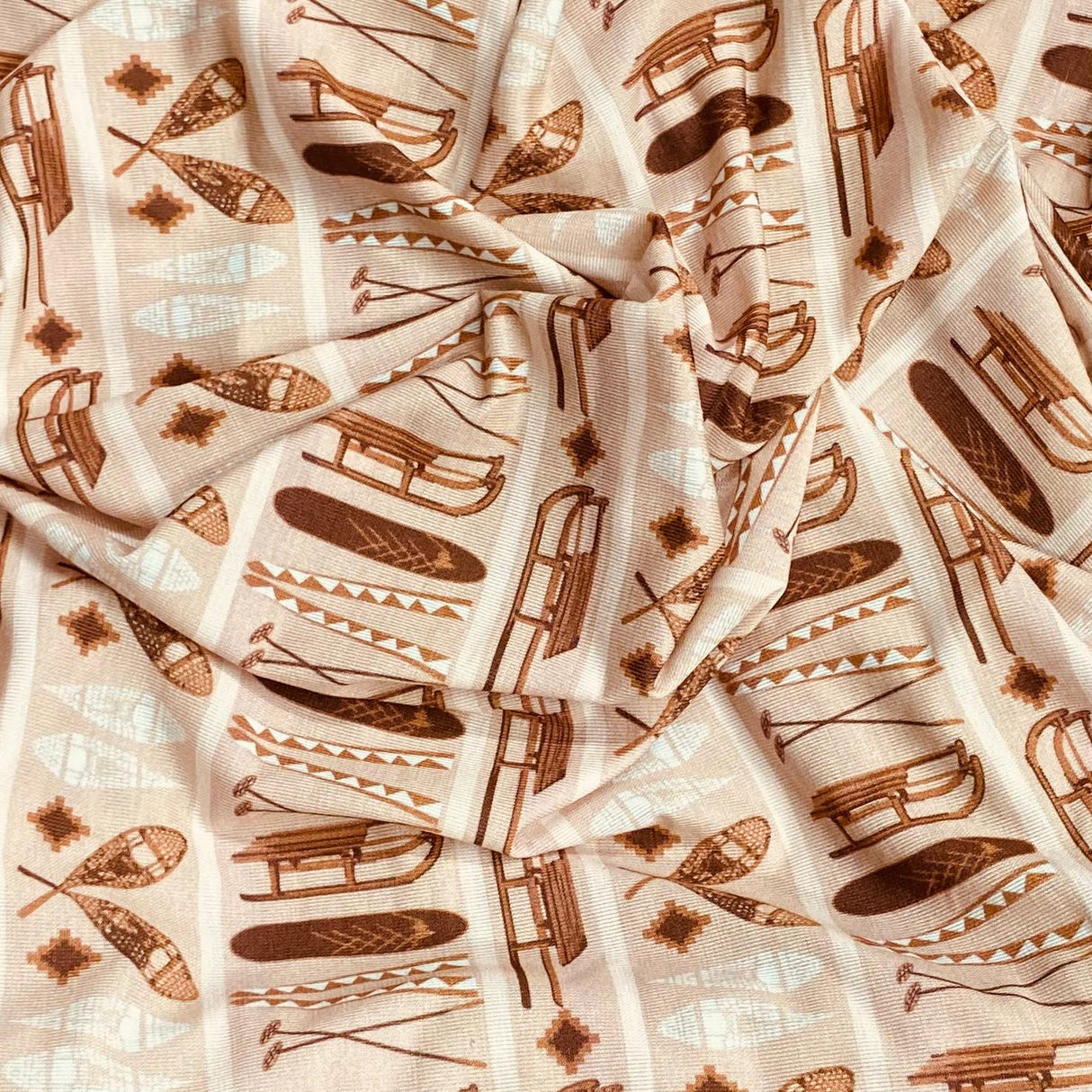 3 Metre Luxurious Soft Viscose Jersey - 60"-  (Music)