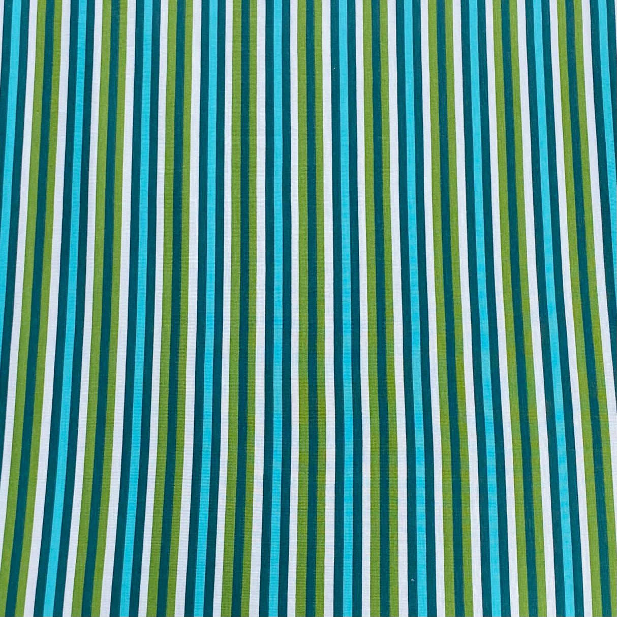 3 Metre Luxurious Soft Viscose Jersey - 60"-  (Green & Blue)
