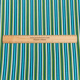 3 Metre Luxurious Soft Viscose Jersey - 60"-  (Green & Blue)