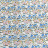 Per Metre Luxury Dressmaking 100% Digital Printed Cotton Lawn- 55" (Garden)