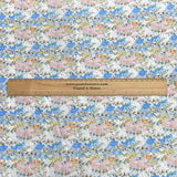 Per Metre Luxury Dressmaking 100% Digital Printed Cotton Lawn- 55" (Garden)