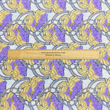Per Metre Luxury Dressmaking 100% Digital Printed Cotton Lawn- 55" (Multi)