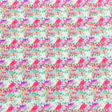 Per Metre Luxury Dressmaking 100% Digital Printed Cotton Lawn- 55" (Blooming)