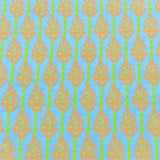 Per Metre Luxury Dressmaking 100% Digital Printed Cotton Lawn- 55" (Floral)
