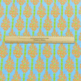 Per Metre Luxury Dressmaking 100% Digital Printed Cotton Lawn- 55" (Floral)
