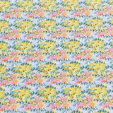 Per Metre Luxury Dressmaking 100% Digital Printed Cotton Lawn- 55" (Bloom)