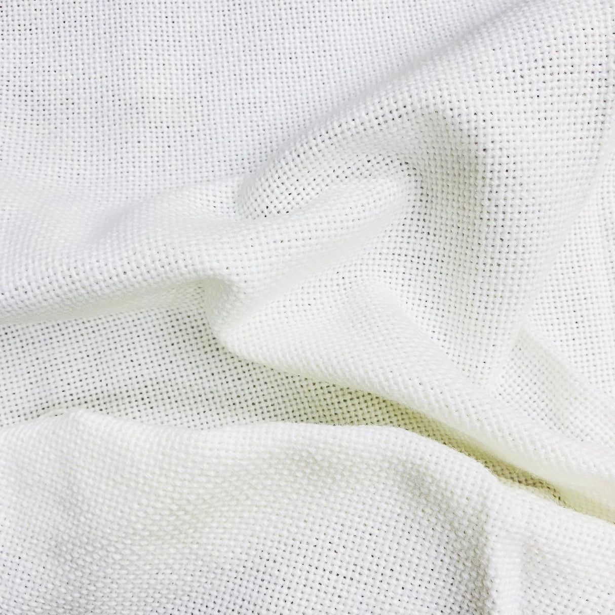 Per Metre Heavyweight Hessian Fabric – Premium Upholstery Grade (White)