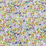 Per Metre Luxury Dressmaking 100% Digital Printed Cotton Lawn- 55" (Flower Pot)
