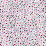 Per Metre Luxury Dressmaking 100% Digital Printed Cotton Lawn- 55" (Lilac)