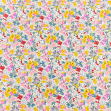 Per Metre Luxury Dressmaking 100% Digital Printed Cotton Lawn- 55" (Paint)