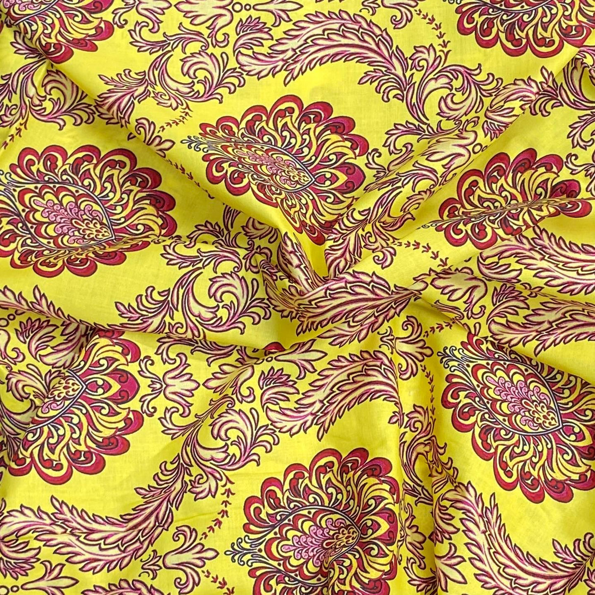 3 Metres Luxury Dressmaking 100% Digital Printed Cotton Lawn- 55" (SP2)
