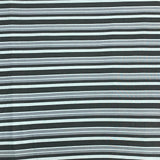 3 Metre Luxurious Soft Viscose Jersey - 60"-  (Black & Grey)