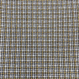 3 Metres Premium Wool Rich Fabric 55" Wide (Black, White & Gold)