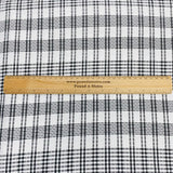 3 Metres Premium Wool Rich Fabric 55" Wide (Zebra)