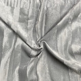 3 Metres Versatile Striped Light Velvet 60" Wide (Grey)