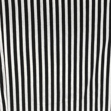 3 Metre Luxurious Soft Viscose Jersey - 55"-  (White & Black)