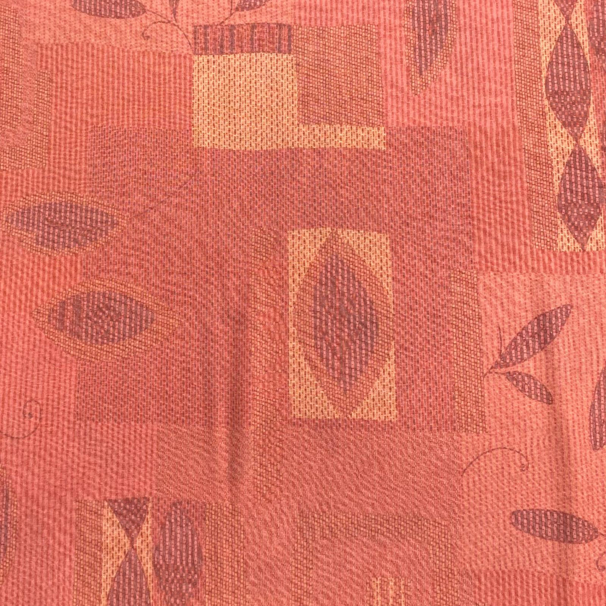 3 Metre Luxurious Printed Soft Lightweight Jersey - 55" (Brick)