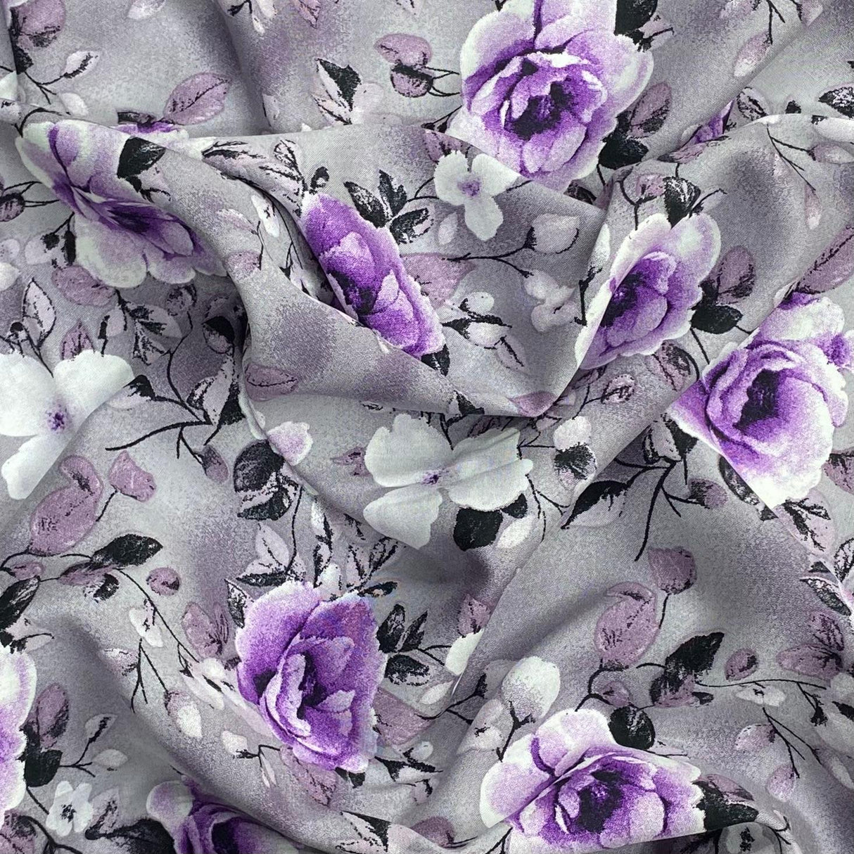 3 Metres, Printed Summer Dressmaking Viscose Fabric - 55" Wide (Viscose 10)