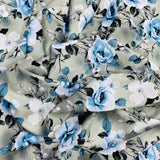3 Metres, Printed Summer Dressmaking Viscose Fabric - 55" Wide (Viscose 1)