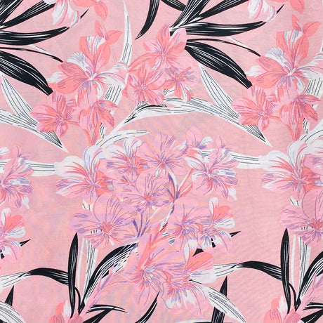 3 Metres, Printed Summer Dressmaking Viscose Fabric - 55" Wide (Viscose 11)