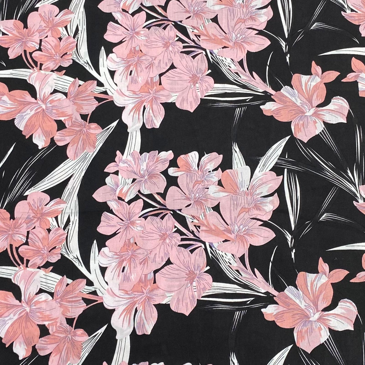 3 Metres, Printed Summer Dressmaking Viscose Fabric - 55" Wide (Viscose 13)