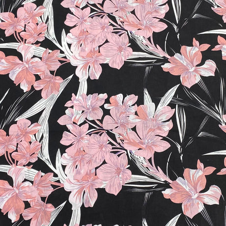 3 Metres, Printed Summer Dressmaking Viscose Fabric - 55" Wide (Viscose 13)