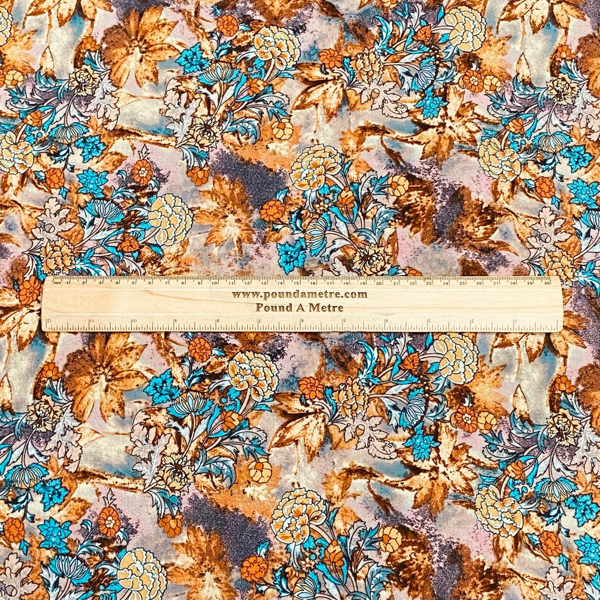 3 Metres, Printed Summer Dressmaking Viscose Fabric - 55" Wide (Viscose 14)