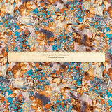 3 Metres, Printed Summer Dressmaking Viscose Fabric - 55" Wide (Viscose 14)