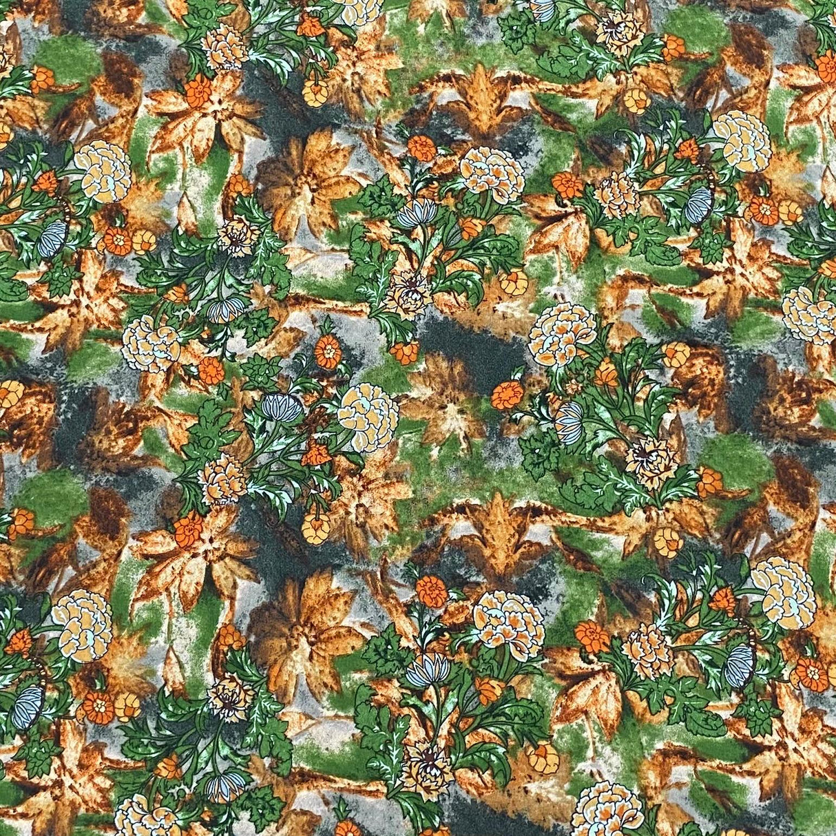 3 Metres, Printed Summer Dressmaking Viscose Fabric - 55" Wide (Viscose 19)