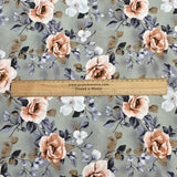 3 Metres, Printed Summer Dressmaking Viscose Fabric - 55" Wide (Viscose 20)