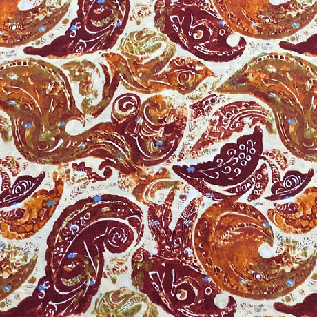 3 Metres, Printed Summer Dressmaking Viscose Fabric - 55" Wide (Viscose 16)